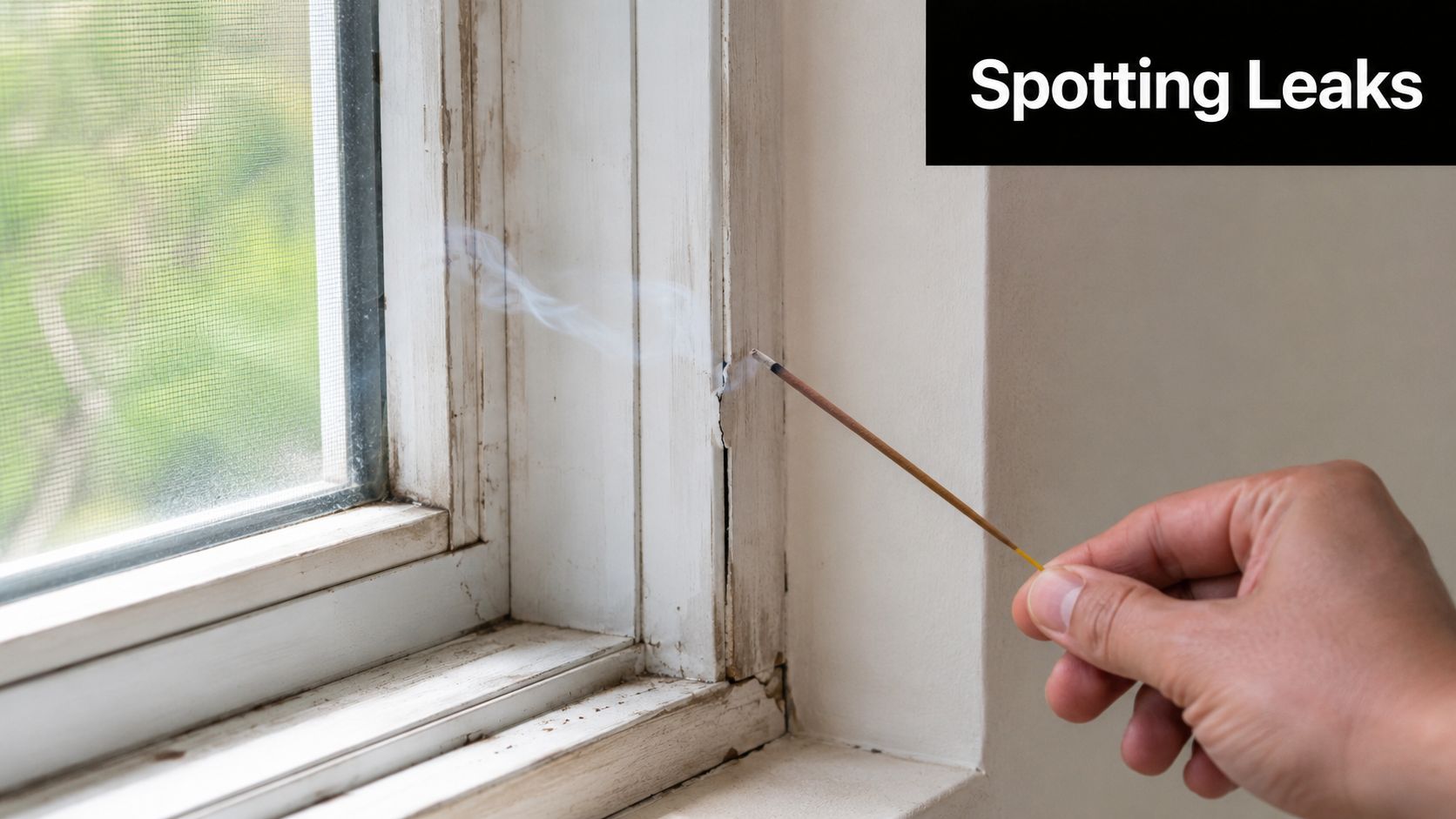 Pinpointing the Problem with Simple DIY Window Tests